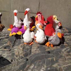 10 Beanie Babies