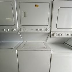 GE 27” WASHER AND DRYER STACKABLE 