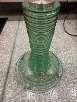 2 Glass Coffee Table Bases Sold Together