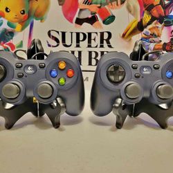 2x Logitech F310 Gamepad USB Wired Controller for PC Mac Xbox PS3