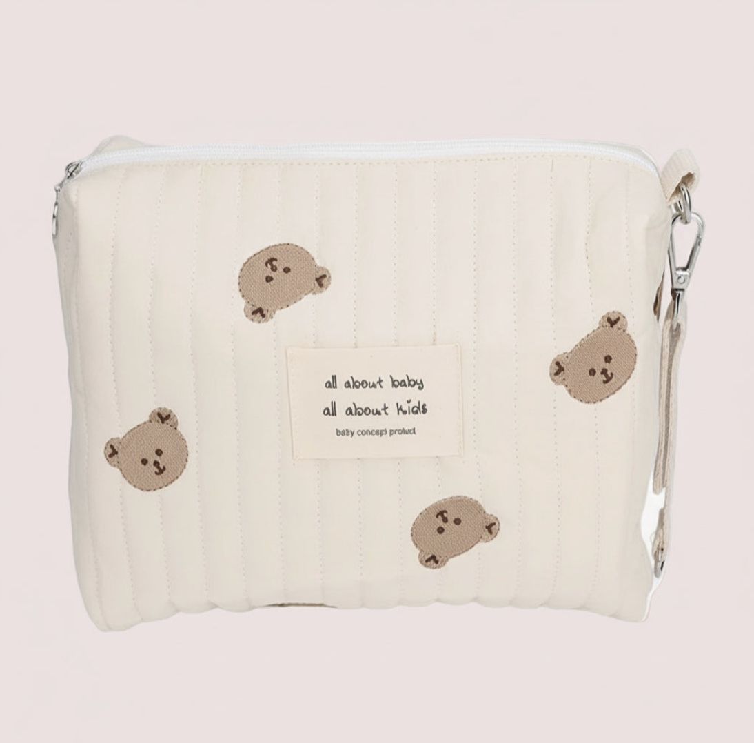 Cozy Baby Small Diaper Bear Bag 8x6x3.5 in
