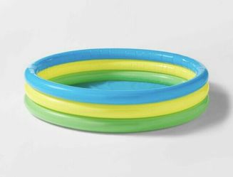 Inflatable 3-Ring Pool by Sun Squad