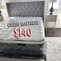 New Queen Mattress Only $140
