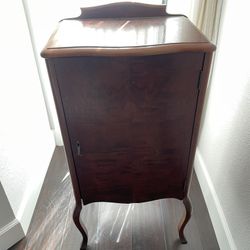 1920's Antique Sheet Music Stand/Record Cabinet