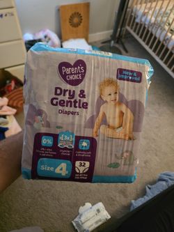 Parent's Choice Dry & Gentle Diapers Size 4