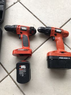 Black and decker drills 24 volt