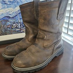 Wolverine steel toe boots