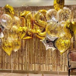 Silver and Gold Bouquet 23 pieces