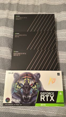 NEW 30 SERIES RTX GPUs