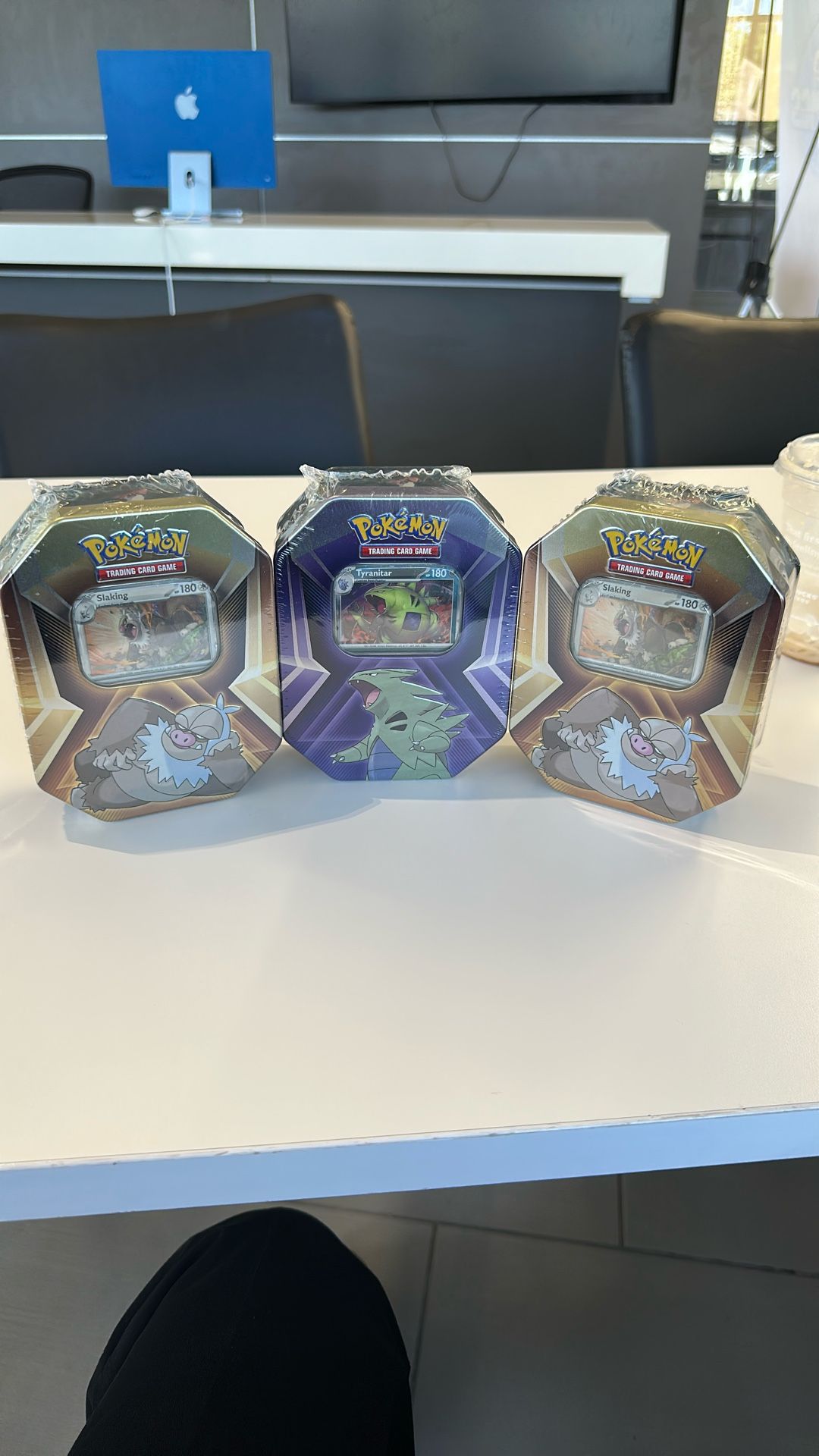 Triple Whammy Tin Pokemon!!