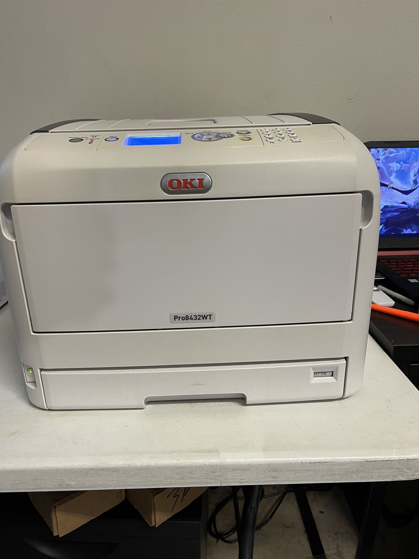 OKI White Toner Laser Printer