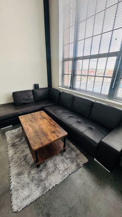 Couch and coffee table