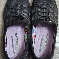 Black Slip On Sketchers 