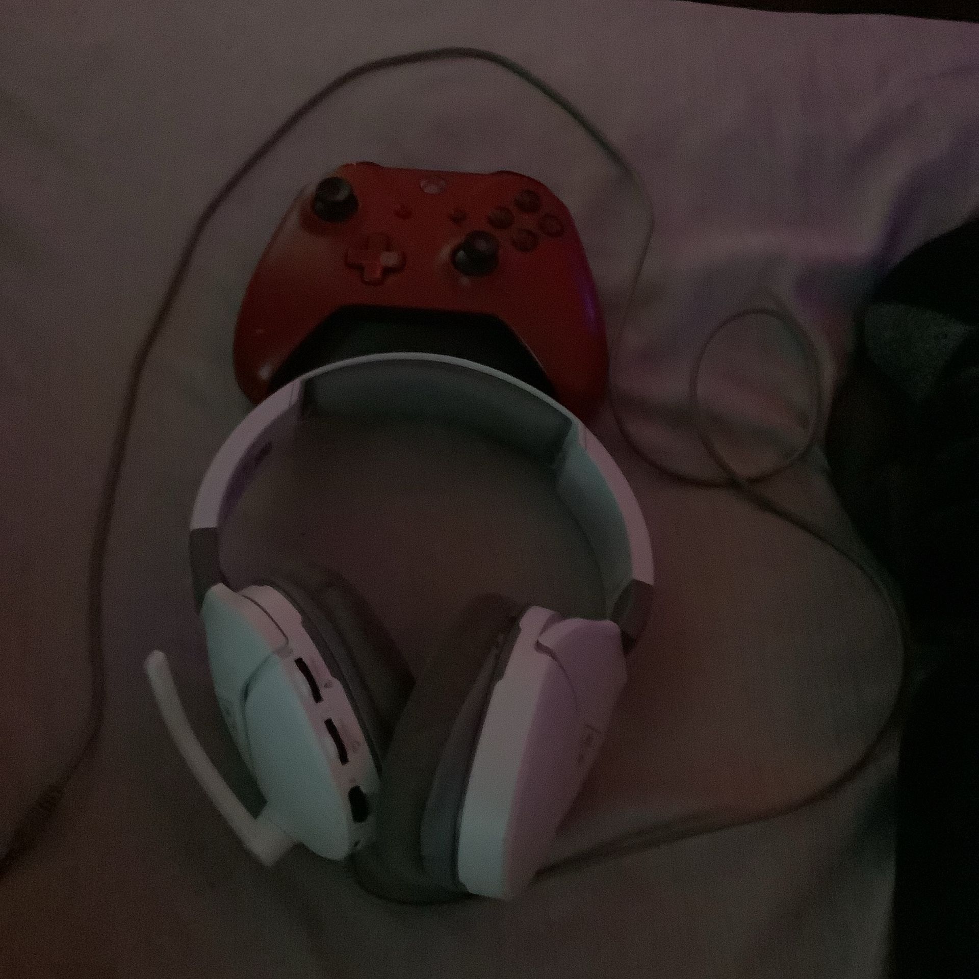 Wired Headset & Xbox Controller