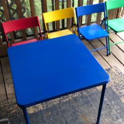 Kids 5ps Table & Chair Set 
