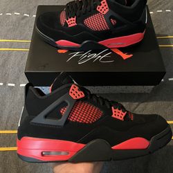 Jordan 4 Red Thunder Size 10.5