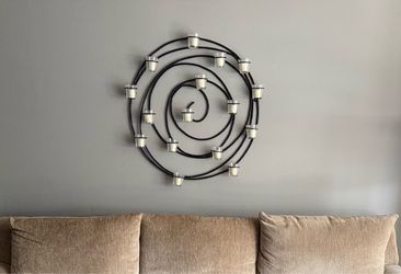 Pottery barn spiral candleholder