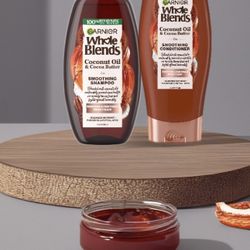 Garnier Whole Blends Shampoo And Conditioner Bundle