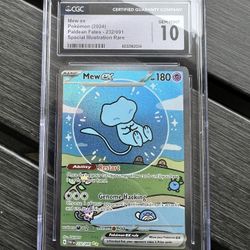 Pokemon Mew EX #232 Paldean Fates