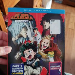 My Hero Academia Season 4 Part 1 Dvd/bluray/digital 