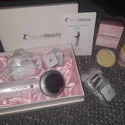 Nu Life Beauty Ultrasonic 3-in-1 Slimming Device/ Mopoyat Cellulite Cream Massaging And Slimming Gel