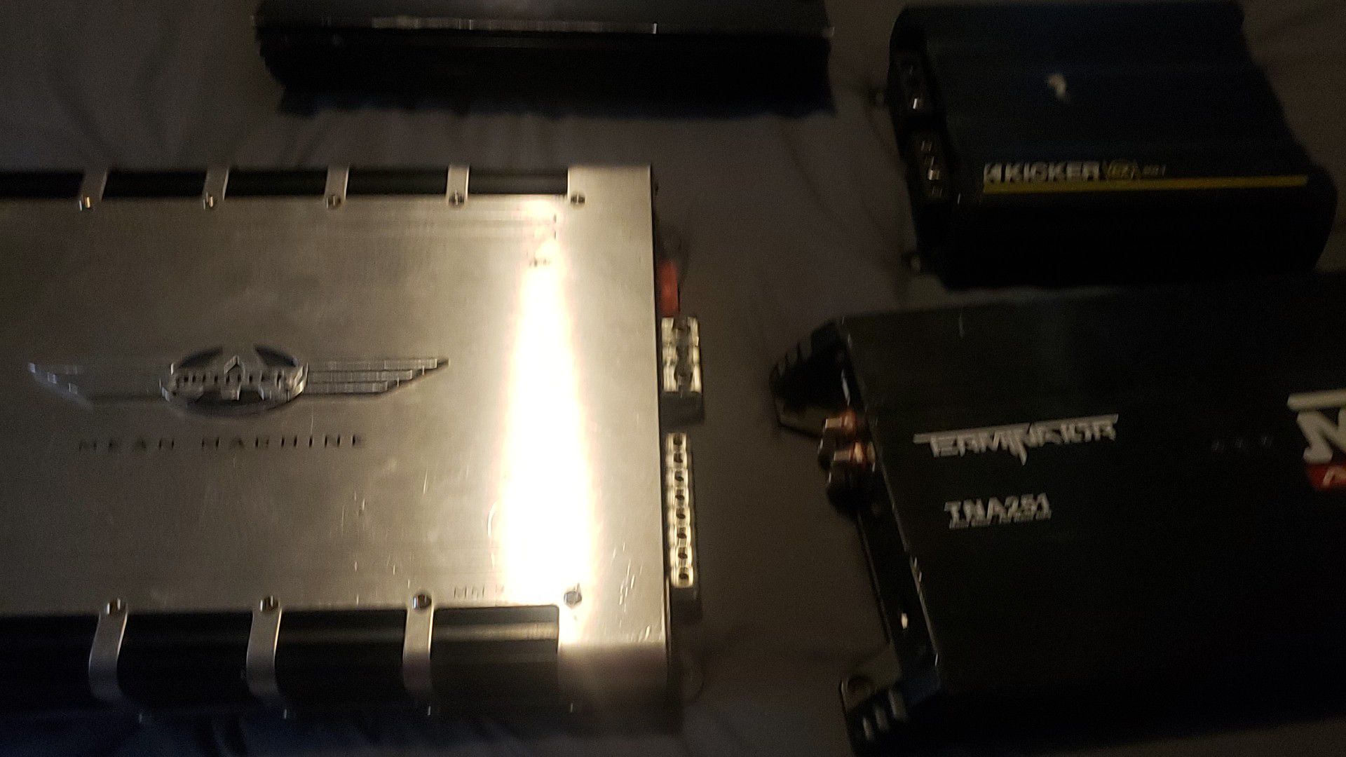 Car amplifiers MTX, JVC and more