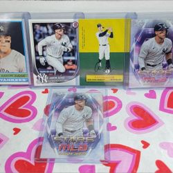 Aaron Judge Baseball Cards Topps Bowman  Mint Condition 