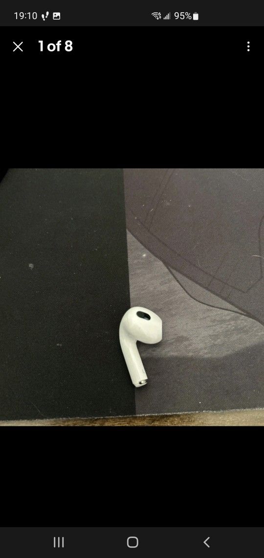 Apple AirPods 3rd Gen 3rdGeneration A2564 Left Earbud - White - Replacement Airpod