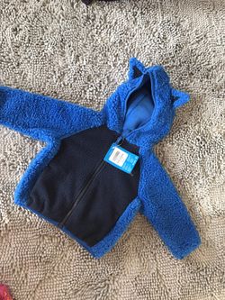 Columbia fuzzy hooded jacket! NEW!
