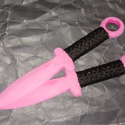 Martial Arts Training Polypropylene Kunai Knives Dull Set