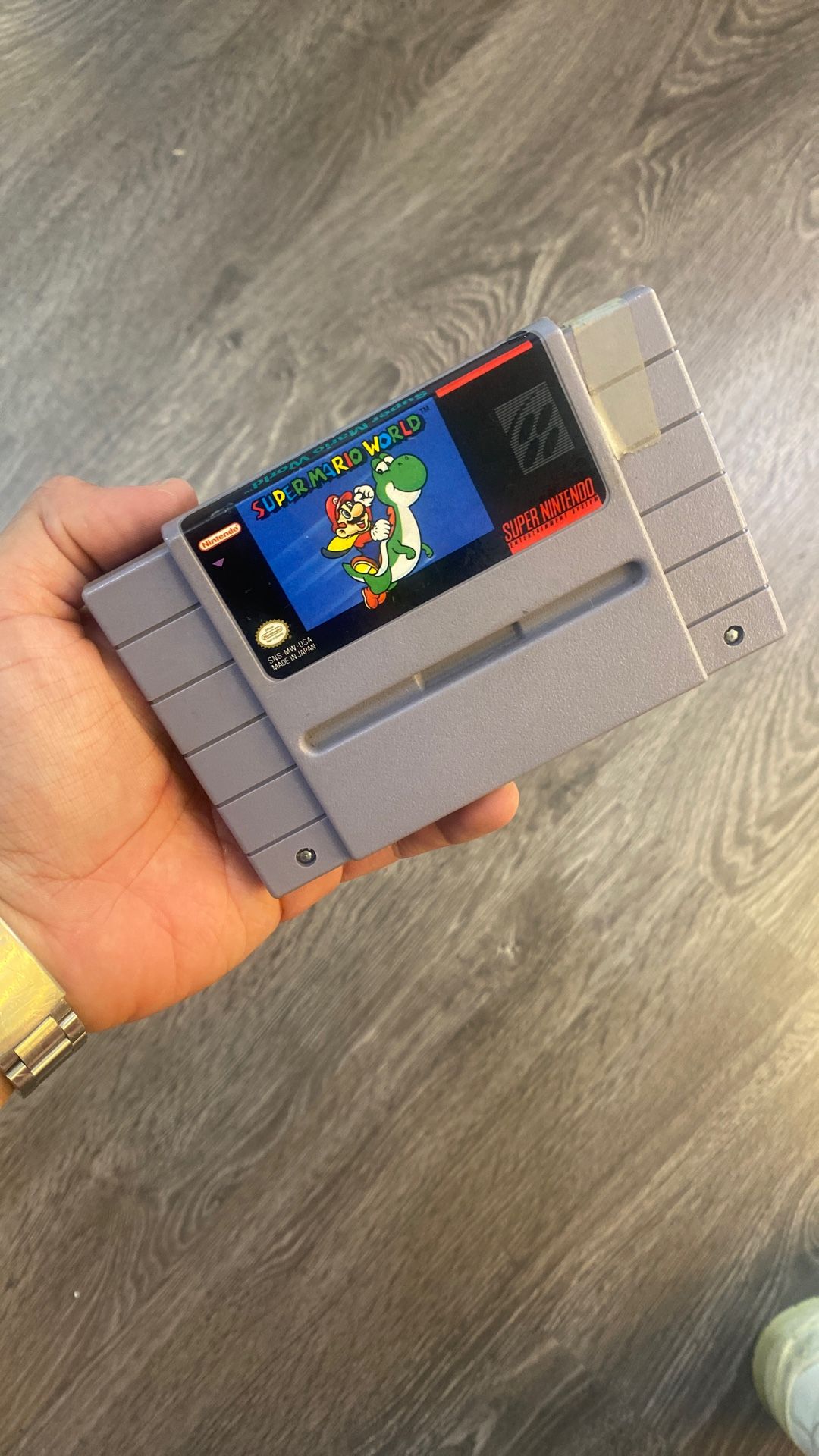 SNES Super Nintendo Super Mario World