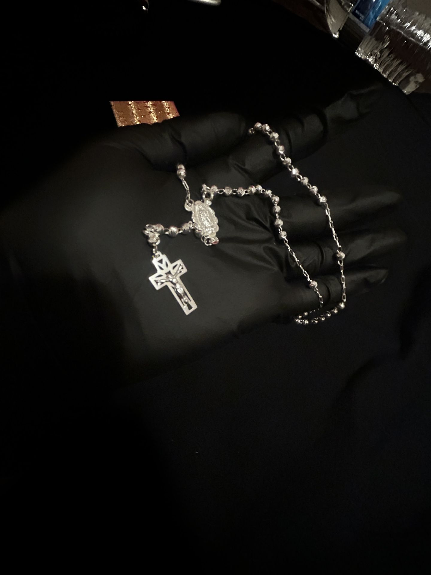 925 Sterling Sliver Rosary