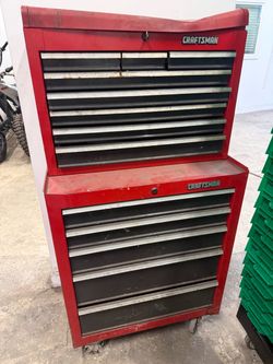 Craftsman Two-Piece Tool Chest Cabinet