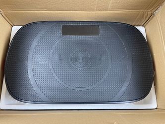 MERACH MR-2398 Vibration Plate Exercise Machine in black. *TESTED & WORKS*