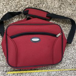 Red Carry On Bag