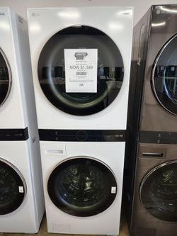 LG washer & dryer WKG101HWA