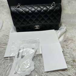Chanel Classic  Caviar Double Flap 