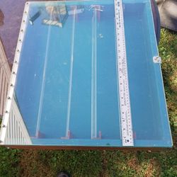 Wooden/Plexiglass Top Display Case