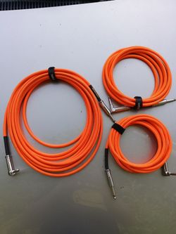 Ernie ball guitar cables. 20 ft and 2 10 ft