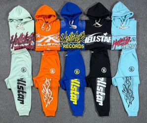 Hellstar Sweat Suits $75.   3X ONLY