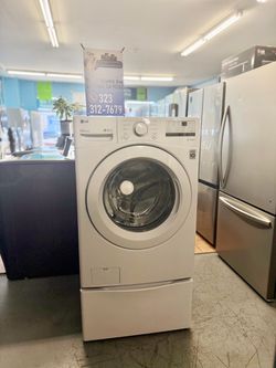 LG Washer with Pedestal