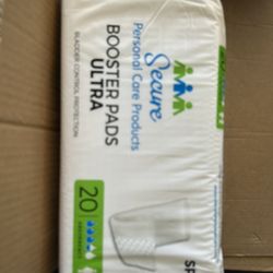 Booster Pads, Adult Incontinence, Control, Pad, Male, And Female