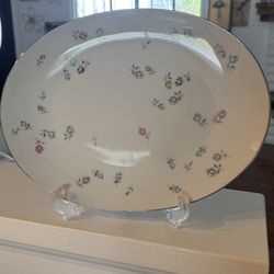 Vintage 1950 Sango oval china platter