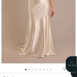 Strapless Sculpting Satin Mermaid Wedding Dress