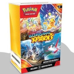 Surging Sparks bundle pack pokemon (un-opened)