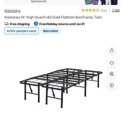 Foldable Twin Bed Frame