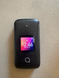 Alcatel Flip Phone Black t-mobile