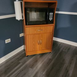 Microwave Cart