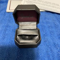 Shane Co. WEDDING BAND 8MM IN TITANIUM 