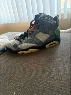 Jordan 6 Royal blue an washed denim sz 12